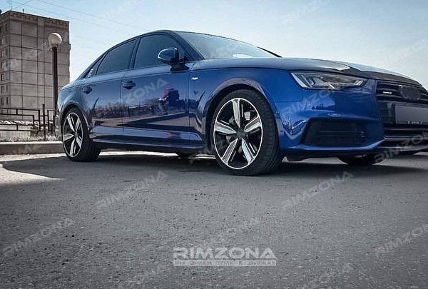 Audi a4 на литых дисках в стиле AUDI RS R18 - Фото № 1