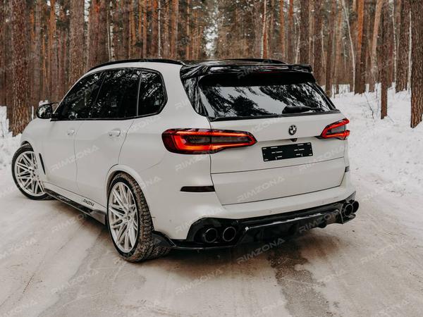BMW X5 НА КОВАНЫХ ДИСКАХ EVO-5R R22 - Фото № 2
