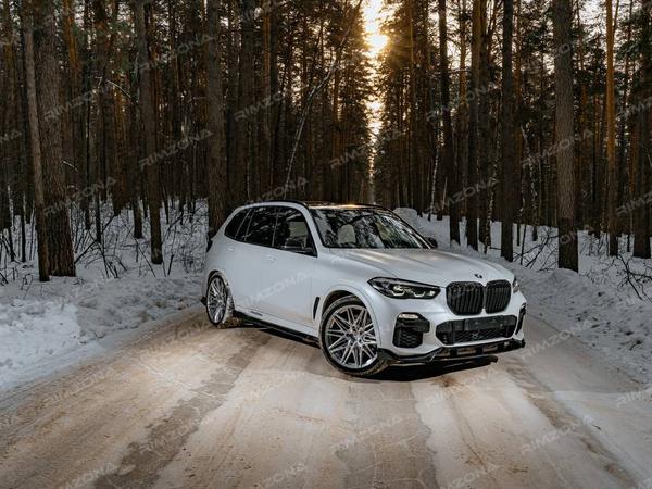 BMW X5 НА КОВАНЫХ ДИСКАХ EVO-5R R22 - Фото № 1