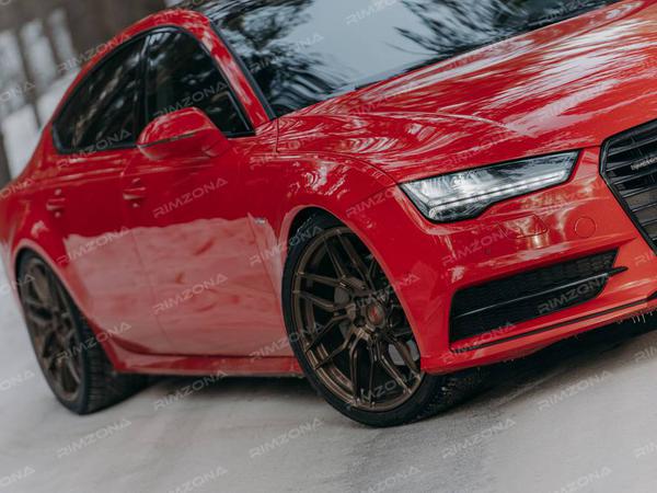 Audi A7 на кованых дисках BI-FORGED ROHANA WHEELS R20 - Фото № 1