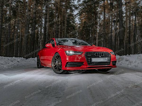 Audi A7 на кованых дисках BI-FORGED ROHANA WHEELS R20 - Фото № 4