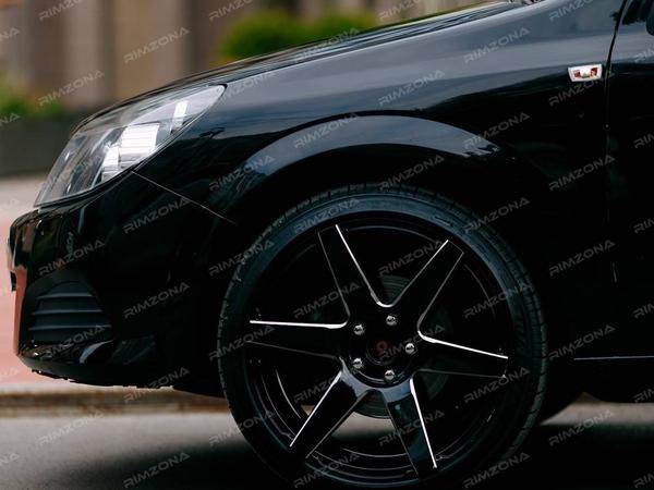 Opel Astra H GTC на литых дисках Shogun A1 R18 - Фото № 4