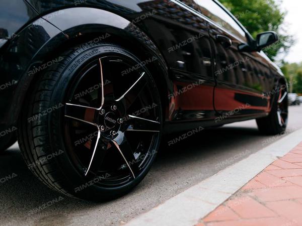 Opel Astra H GTC на литых дисках Shogun A1 R18 - Фото № 5