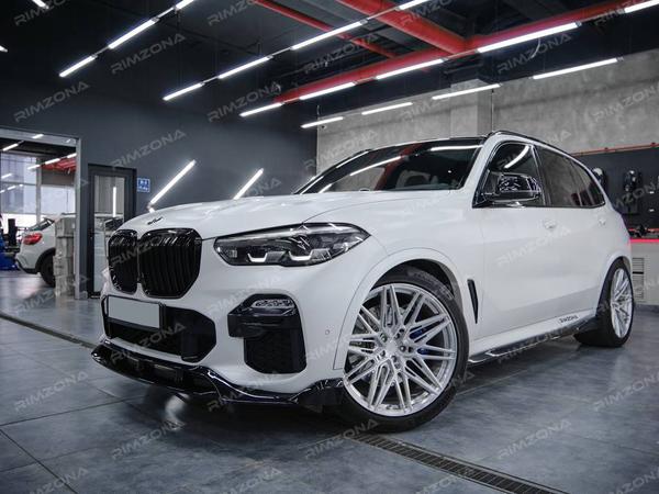 BMW X5 НА КОВАНЫХ ДИСКАХ EVO-5R R22 - Фото № 4