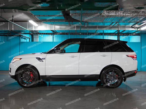 RANGE ROVER SPORT НА КАСТОМНЫХ КОВАНЫХ ДИСКАХ R20 - Фото № 8