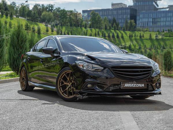 MAZDA 6 НА ЛИТЫХ ДИСКАХ В СТИЛЕ BBS FI-R R19 - Фото № 6