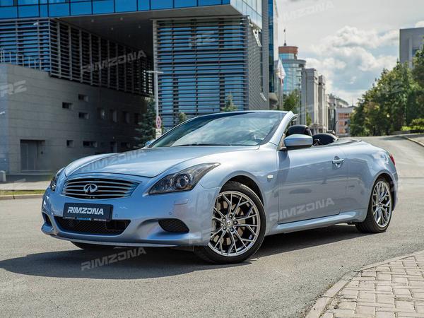 INFINITI G37 НА ЛИТЫХ ДИСКАХ В СТИЛЕ BRIXTON PF10 R19 - Фото № 1