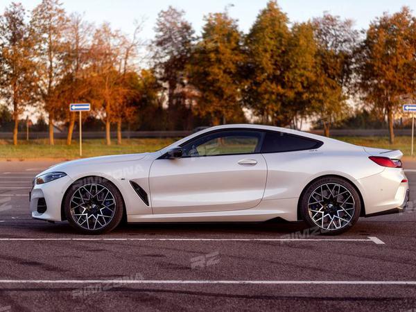 BMW 850M НА КОВАНЫХ ДИСКАХ В СТИЛЕ BMW 813 - Фото № 4