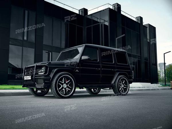 MERCEDES-BENZ G63 AMG НА КАСТОМНЫХ  КОВАНЫХ ДИСКАХ R24 ДЛЯ РЭПЕРА НУРМИНСКОГО - Фото № 1