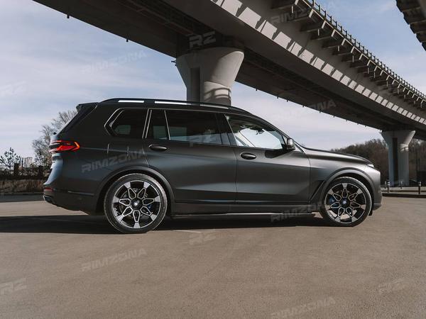 BMW X7 НА КОВАНЫХ ДИСКАХ В СТИЛЕ BMW XM R22 - Фото № 7