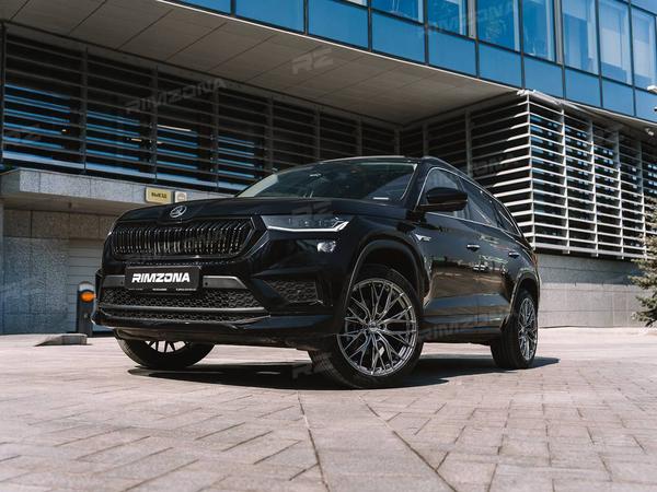 SKODA KODIAQ НА ЛИТЫХ ДИСКАХ В СТИЛЕ VORSTEINER LK013 R20 - Фото № 6