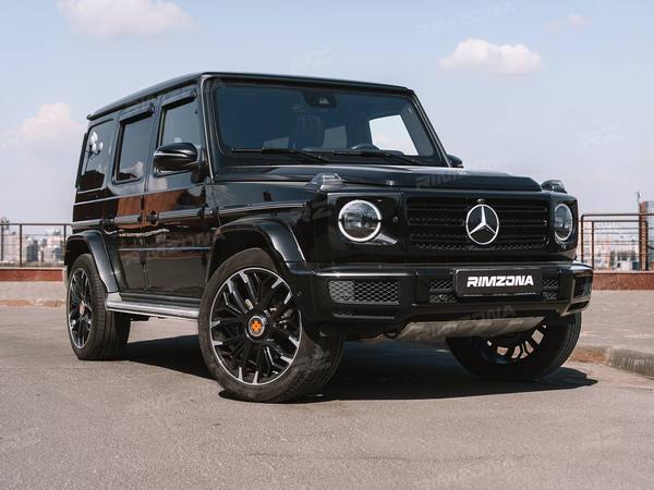 MERCEDES-BENZ G-CLASS НА КАСТОМНЫХ КОВАНЫХ ДИСКАХ R22 - Фото № 1