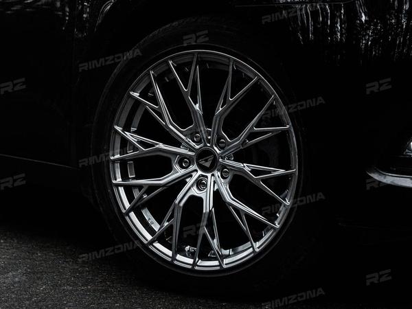 HYUNDAI I40 НА ЛИТЫХ ДИСКАХ В СТИЛЕ VORSTEINER LK013 R18 - Фото № 2