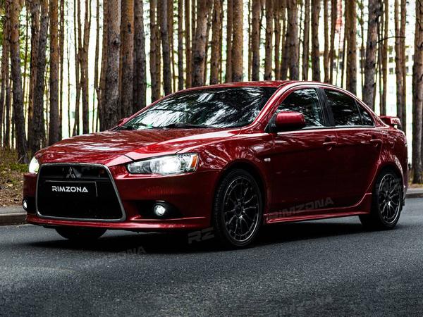 MITSUBISHI LANCER НА ЛИТЫХ ДИСКАХ В СТИЛЕ COX 9551 R18 - Фото № 1