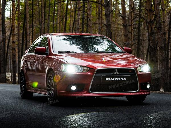 MITSUBISHI LANCER НА ЛИТЫХ ДИСКАХ В СТИЛЕ COX 9551 R18 - Фото № 2