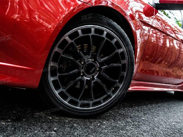 MITSUBISHI LANCER НА ЛИТЫХ ДИСКАХ В СТИЛЕ COX 9551 R18 - Фото № 9