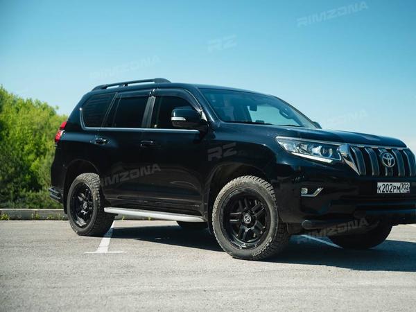 TOYOTA LAND CRUISER PRADO НА ЛИТЫХ ДИСКАХ FUEL FLAME 6 R20 - Фото № 1