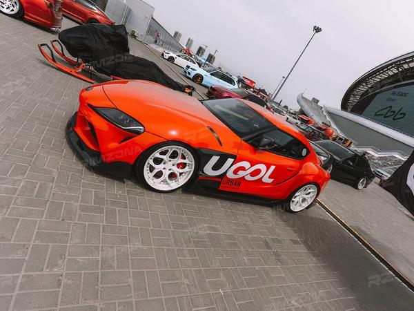TOYOTA SUPRA НА КАСТОМНЫХ КОВАНЫХ ДИСКАХ R20 - Фото № 2