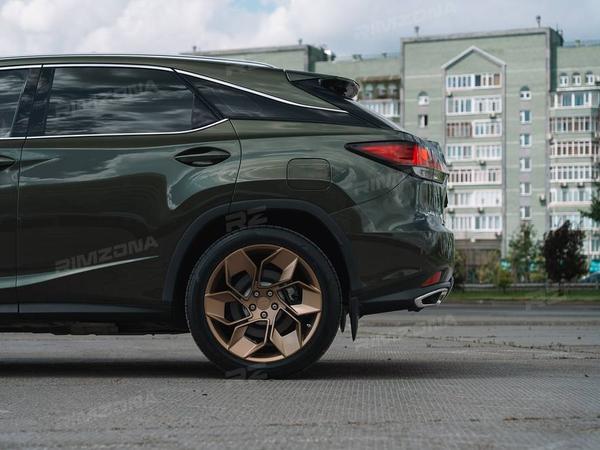 LEXUS RX НА КАСТОМНЫХ КОВАНЫХ ДИСКАХ R21 - Фото № 8