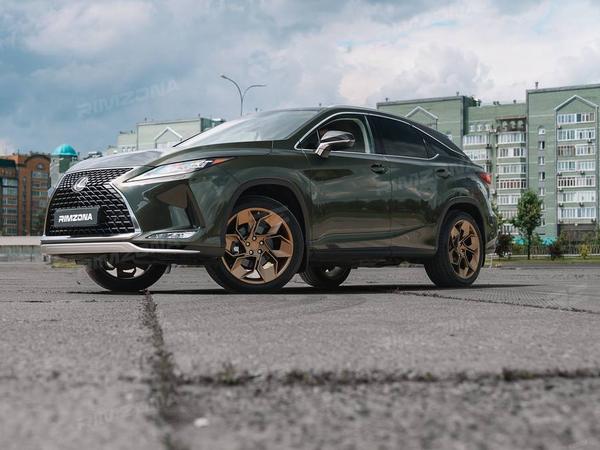 LEXUS RX НА КАСТОМНЫХ КОВАНЫХ ДИСКАХ R21 - Фото № 2