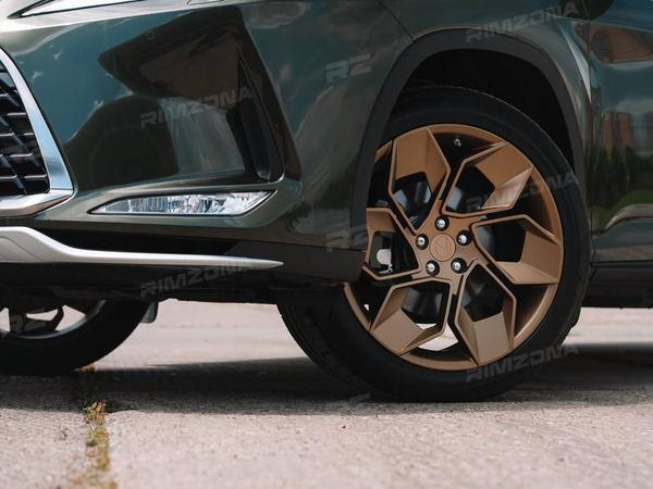 LEXUS RX НА КАСТОМНЫХ КОВАНЫХ ДИСКАХ R21 - Фото № 4