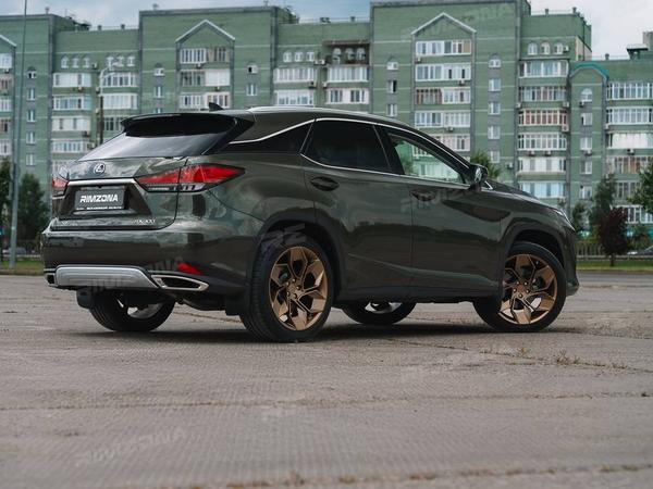 LEXUS RX НА КАСТОМНЫХ КОВАНЫХ ДИСКАХ R21 - Фото № 9