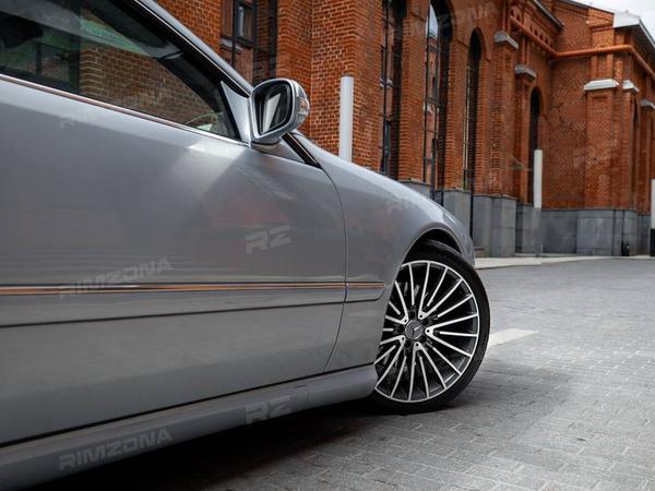 MERCEDES CL-CLASS НА ЛИТЫХ ДИСКАХ В СТИЛЕ MERCEDES AMG MULTI SPOKE R19 - Фото № 5