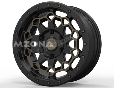 КОВАНЫЙ ДИСК RZ FORGED В СТИЛЕ BLACK RHINO R17 8J 6X139.7 ET20 DIA 101.1 (MBDB)