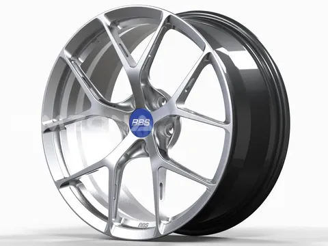 КОВАНЫЙ ДИСК RZ FORGED В СТИЛЕ BBS FI-R R19 8.5J 5X110 ET35 DIA 65.1 (HS)