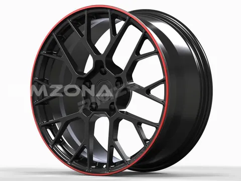 КОВАНЫЙ ДИСК RZ FORGED В СТИЛЕ Porsche 911 Carrera R20/21 9.5/12J 5X130 ET48/52 DIA 71.6(MBBR)