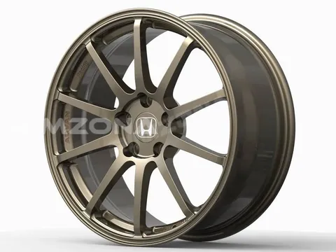 КОВАНЫЙ ДИСК RZ FORGED В СТИЛЕ ADVAN R18 8J 5X114.3 ET40 DIA 64.1 (BR)