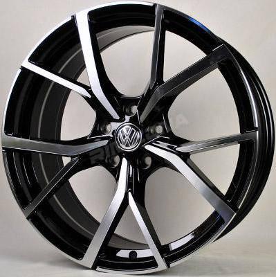 Литой диск В стиле Volkswagen R-line R19 8J 5x112 ET35 dia 57.1