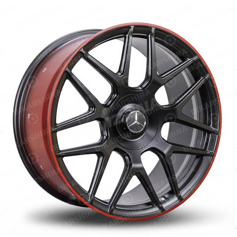 Литой диск В стиле Mercedes AMG 7 Double Spoke R22 10J 5x130 ET36 dia 84.1