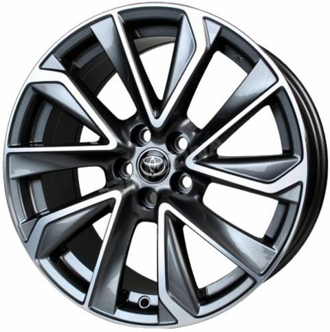 Литой диск В стиле Toyota ZB 2038 R17 7.5J 5x100 ET35 dia 67.1