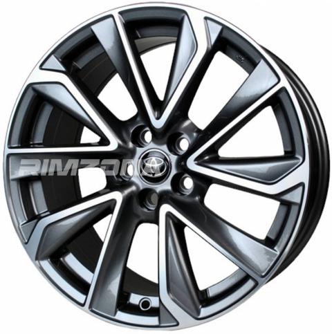 Литой диск В стиле Toyota ZB 2038 R17 7.5J 5x100 ET35 dia 67.1