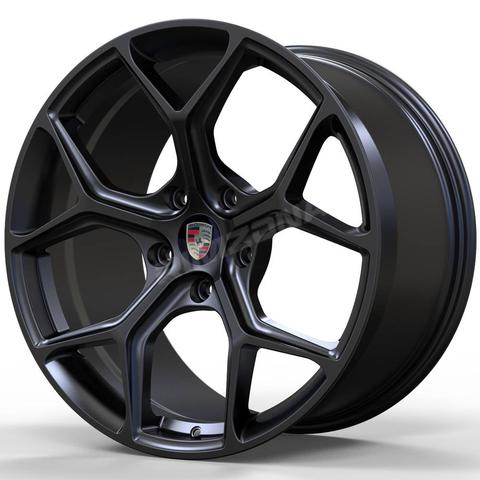 Кованый диск В стиле Porsche RS7 2024 R21 9.5/11J 5x130 ET61/65 dia 71.6