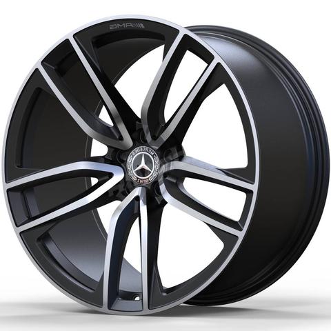 Кованый диск В стиле Mercedes 5 DOUBLE SPOKE 1 R21 10/11J 5x112 ET42 dia 66.6