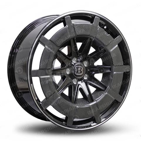 Кованый диск В стиле Mercedes Monoblock Z Carbon Rocket R24 10/12J 5x130 ET20/30 dia 84.1