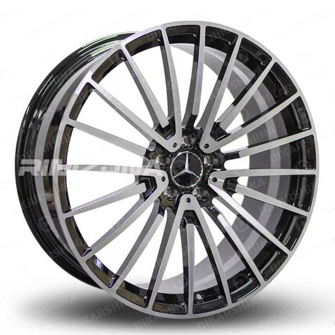 Литой диск В стиле Mercedes AMG Multi Spoke R19 9.5J 5x112 ET45 dia 66.5