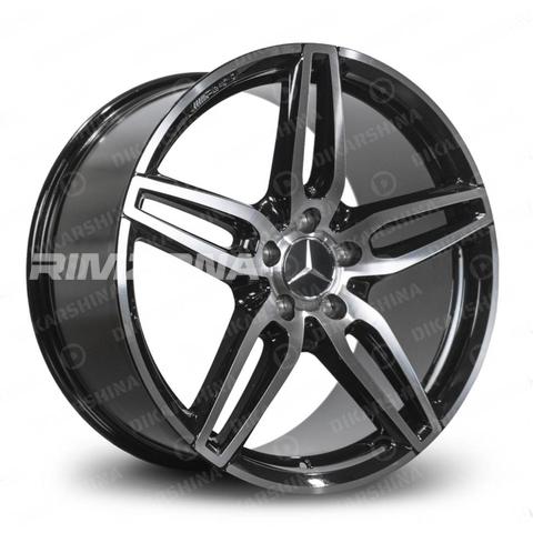 Литой диск В стиле Mercedes 5 Double Spoke R19 8.5/9.5J 5x112 ET45 dia 66.6