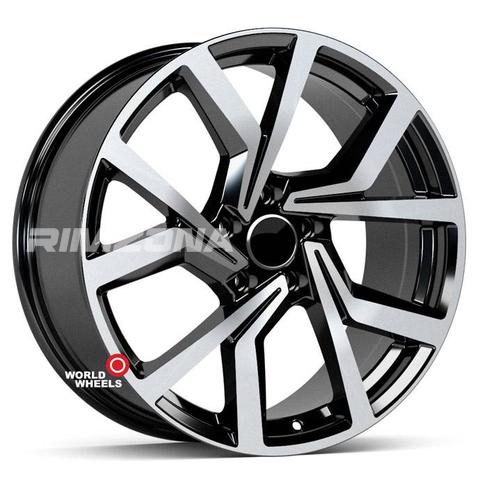 Литой диск В стиле Volkswagen Golf GTI R18 8J 5x112 ET38 dia 57.1