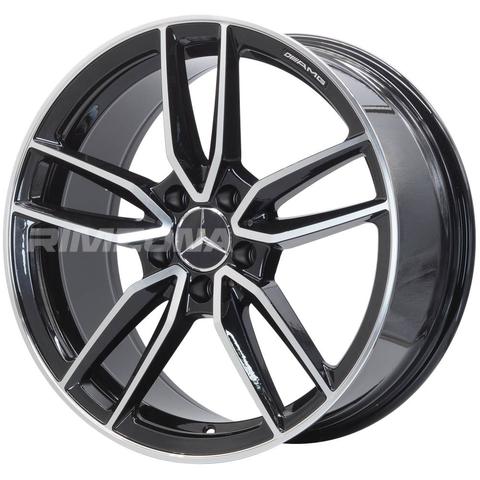 Литой диск В стиле Mercedes AMG 5 DOUBLE SPOKE R20 8.5/9.5J 5x112 ET40 dia 66.6