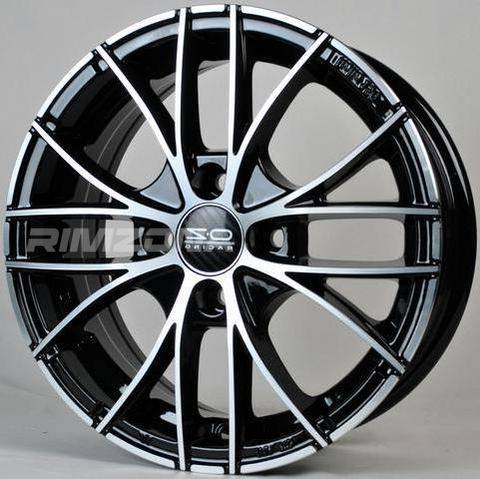 Литой диск В СТИЛЕ VOSSEN ANZ-5357 R14 5.5J 4x100 ET35 dia 67.1