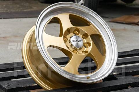 Литой диск ROTIFORM 7342 R14 5.5J 4x100/4x114.3 ET38 dia 73.1