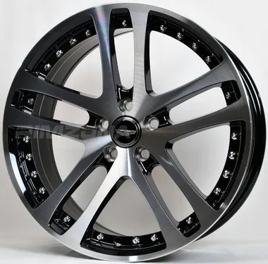 Литой диск WORK Рельсы R17 7J 5x100 ET35 dia 57