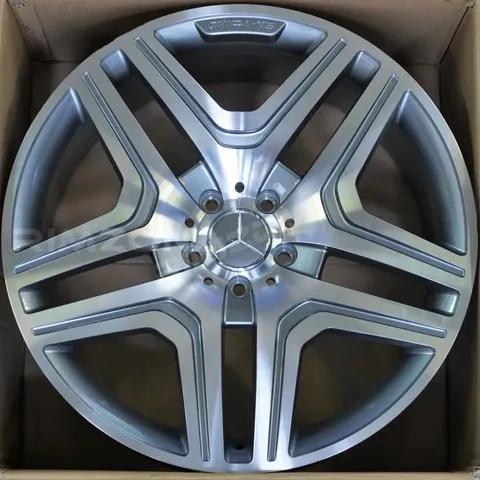 Литой диск В стиле Mercedes AMG 5 Double Spoke R21 10J 5x130 ET48 dia 84.1