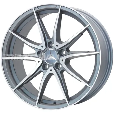 Литой диск В стиле Mercedes AMG Star Double Spoke R20 8.5J 5x112 ET38 dia 66.6