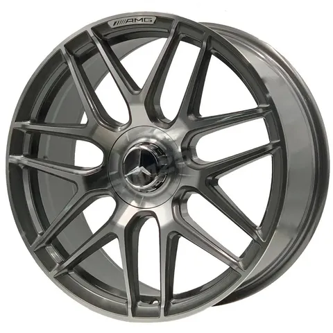 Литой диск В стиле Mercedes AMG 7 Double Spoke R20 8.5/9.5J 5x112 ET38 dia 66.6