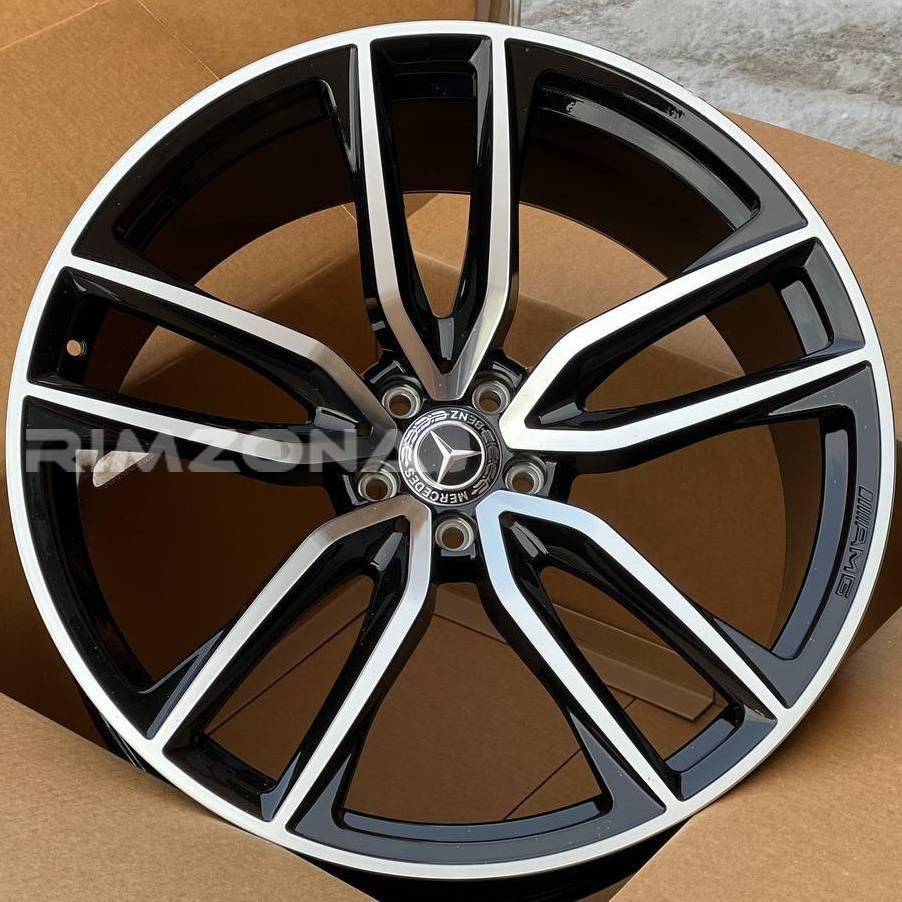 Кованые диски В стиле Mercedes AMG 5 Double Spoke R23 9.5J 5x112 ET45 dia  66.6 (98070951) купить в Уфе по выгодной цене