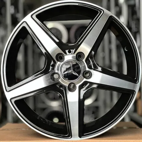 Литой диск В стиле Mercedes AMG Star Spoke R17 7.5J 5x112 ET40 dia 66.6